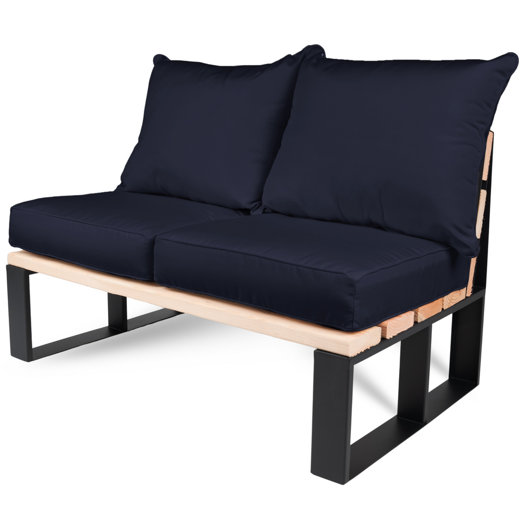 DIY Outdoor Loveseat Kit (With Optional Sunbrella Cushions)