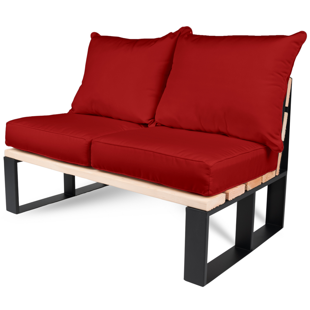 DIY Outdoor Loveseat Kit (With Optional Sunbrella Cushions)
