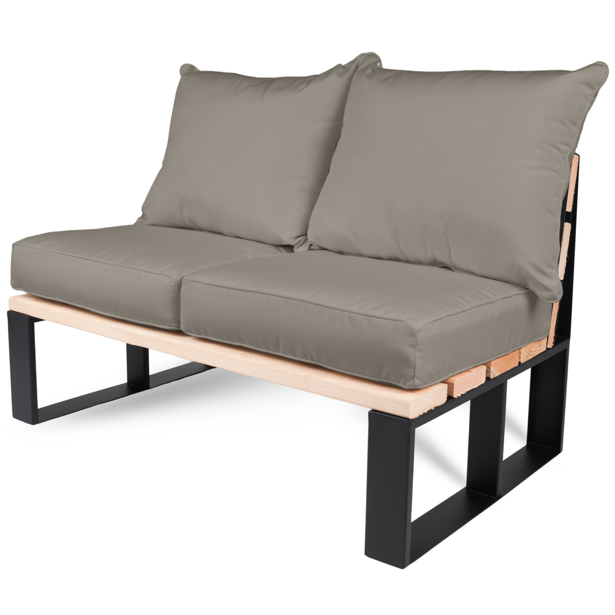 DIY Outdoor Loveseat Kit (With Optional Sunbrella Cushions)