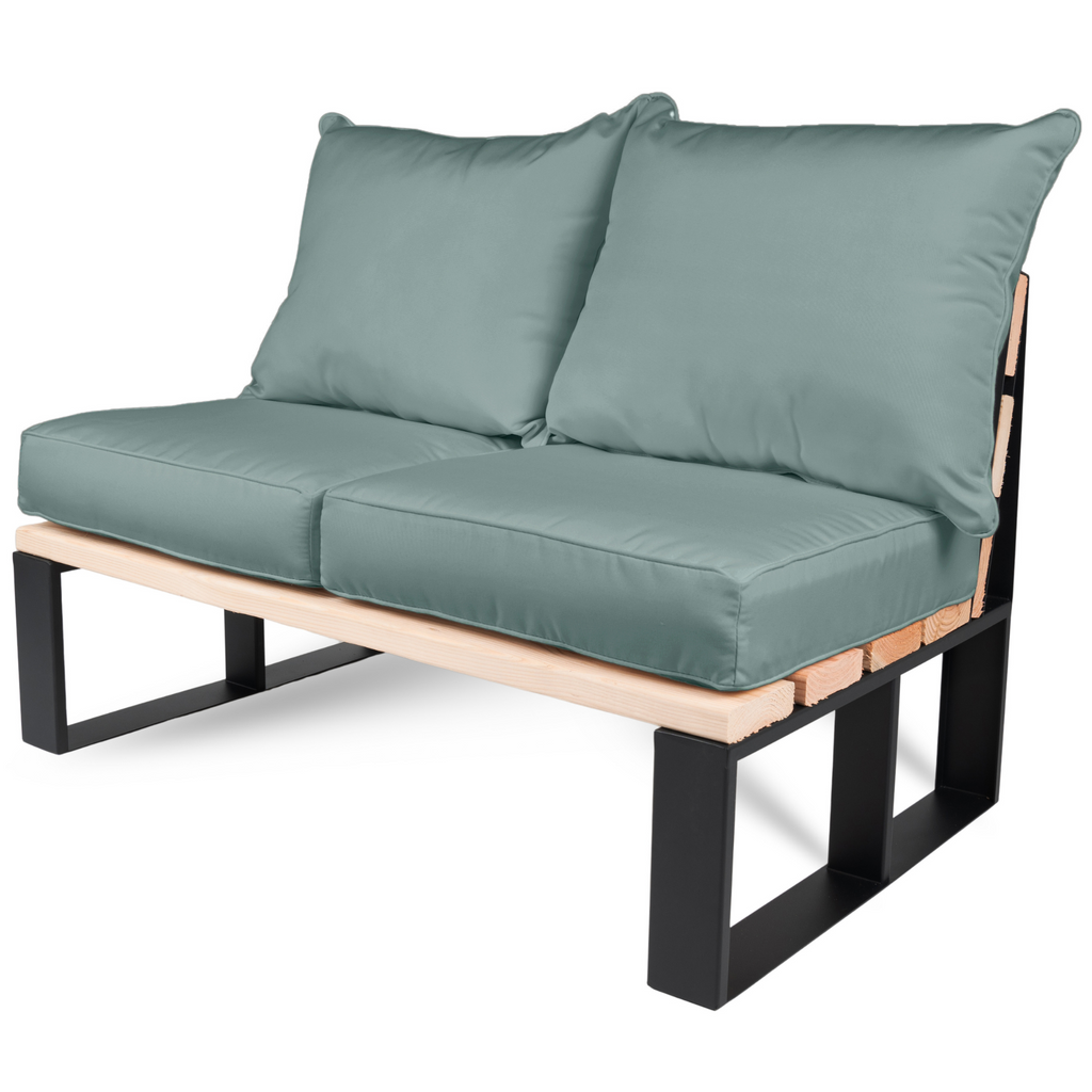 DIY Outdoor Loveseat Kit (With Optional Sunbrella Cushions)