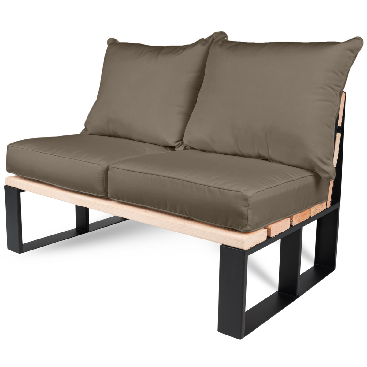 DIY Outdoor Loveseat Kit (With Optional Sunbrella Cushions)