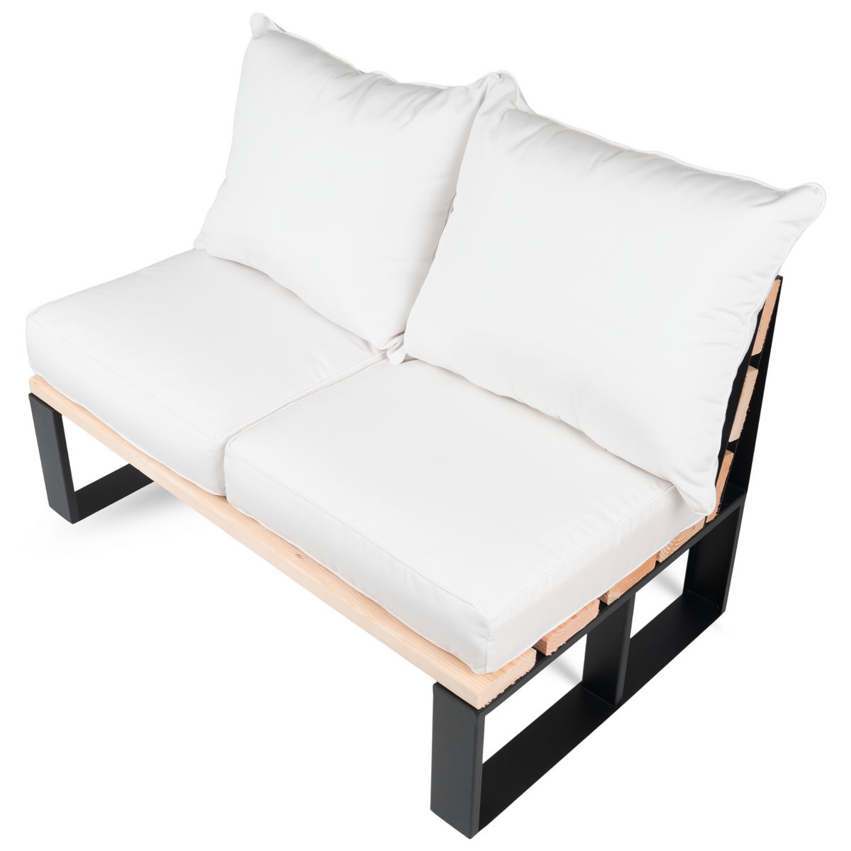 DIY Outdoor Loveseat Kit (With Optional Sunbrella Cushions)