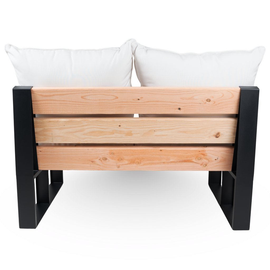 DIY Outdoor Loveseat Kit (With Optional Sunbrella Cushions)
