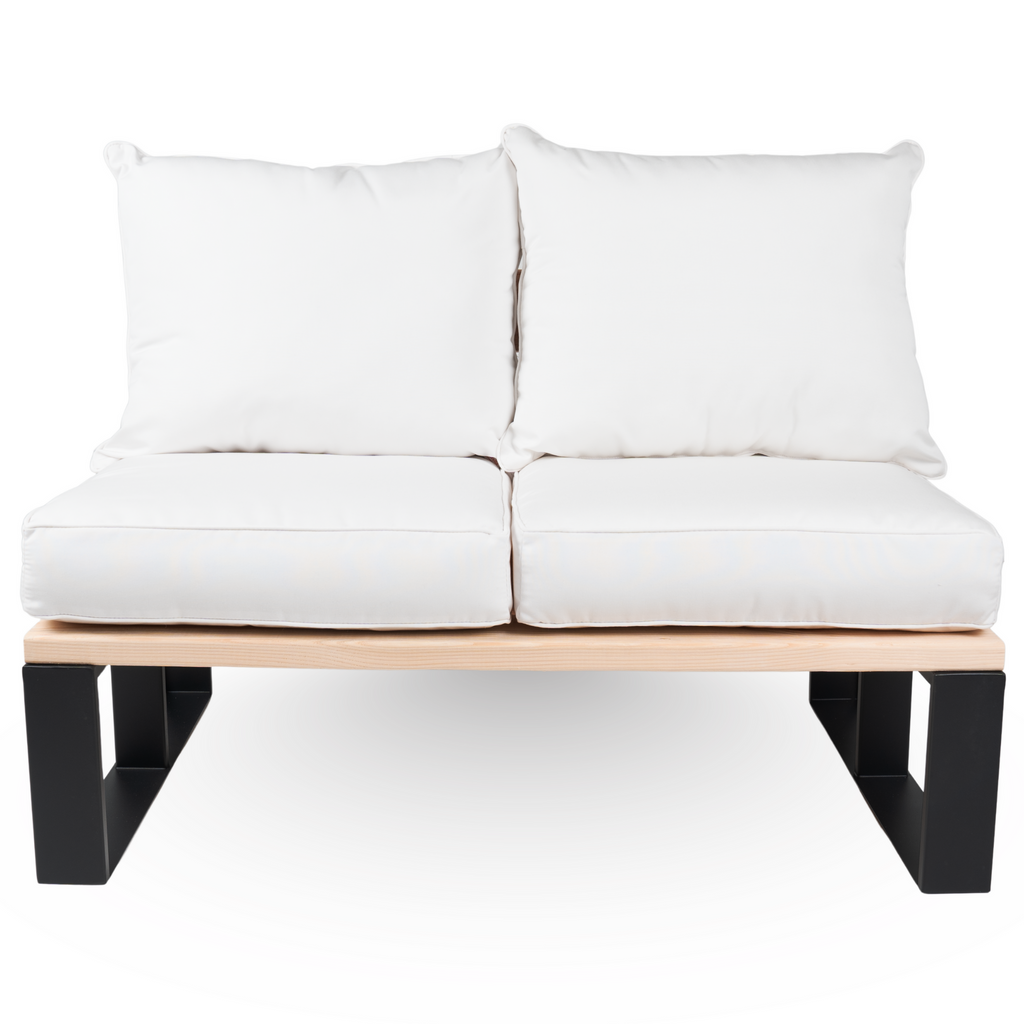 DIY Outdoor Loveseat Kit (With Optional Sunbrella Cushions)
