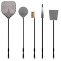 Alfa 48-Inch 5-Piece Wood Large Pizza Peel Set