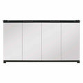 Dimplex Glass Bi-Fold Look Door for 45-inch Deluxe Built-In Firebox BFDOOR45BLKSM