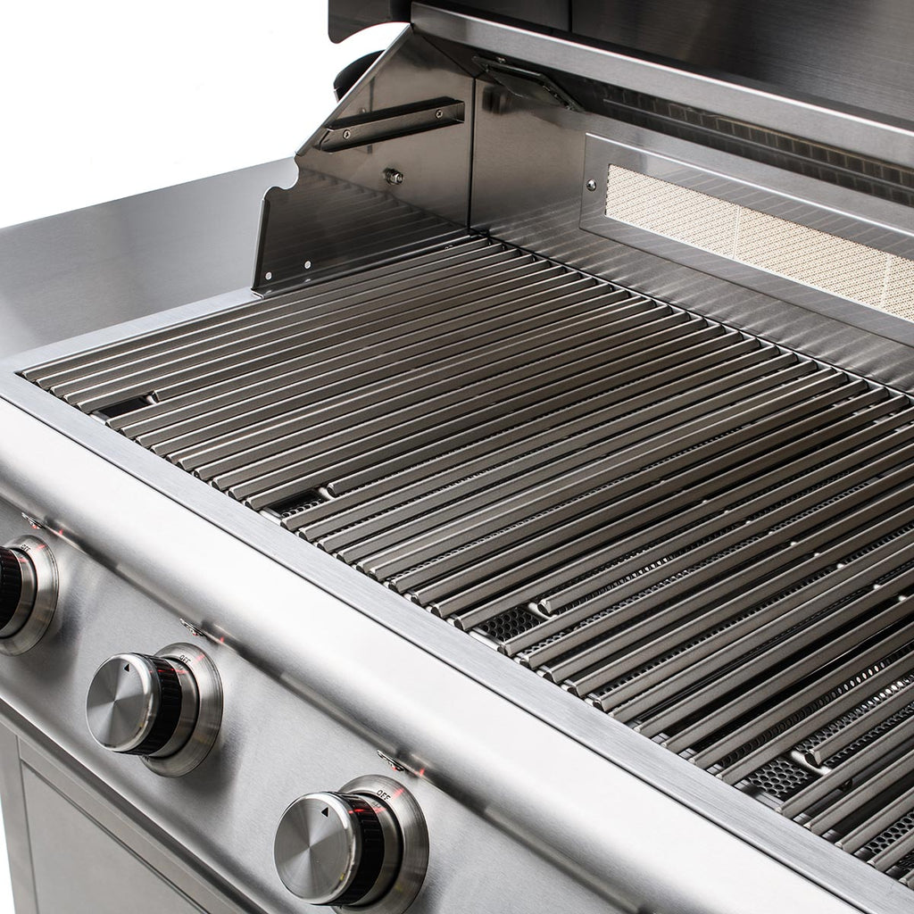 Blaze LTE 32" – Barbecue à gaz encastrable 4 brûleurs avec chariot – BLZ-4LTE2 + BLZ-4-CART-SC