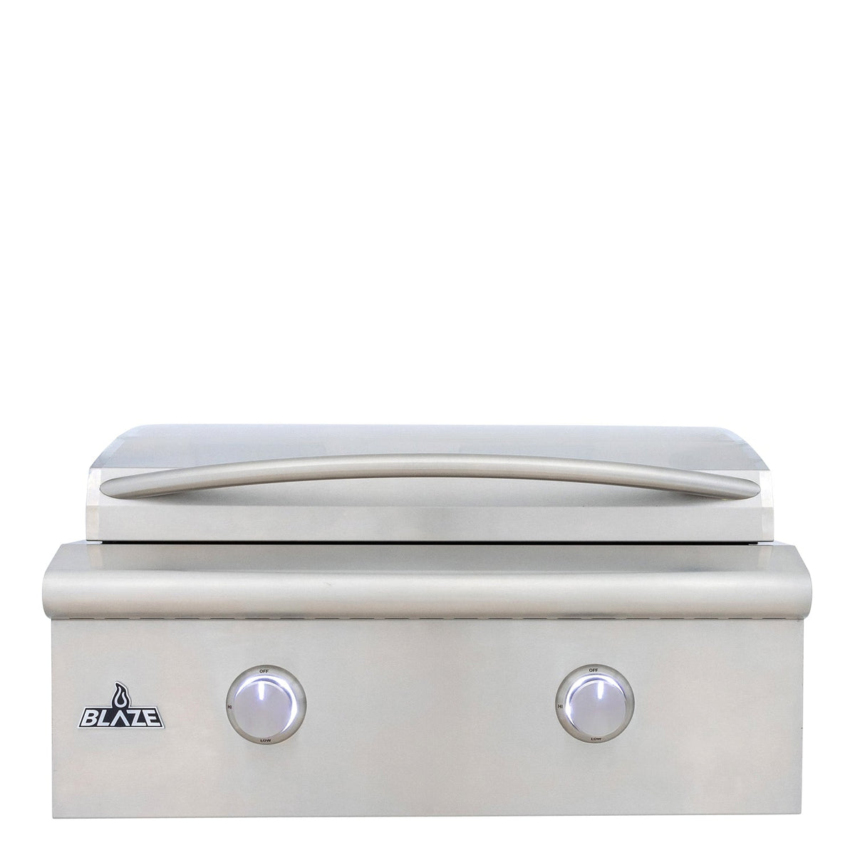 Blaze 30" LTE PLUS 2-Burner Built-In Gas Griddle - BLZ-GRIDDLE-LTE3