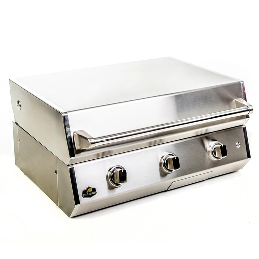 Brabura 32 Gas Griddle (Enameled Cast Iron)