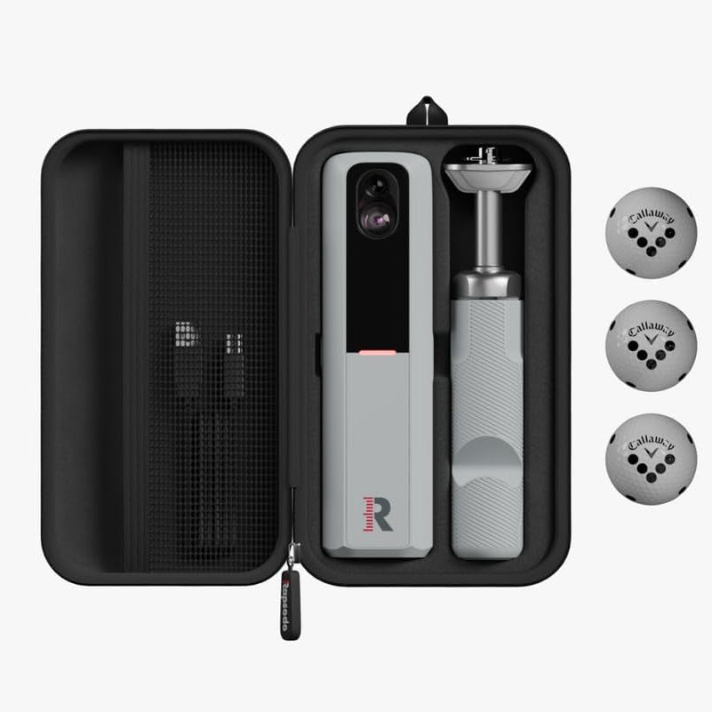 Golf Launch Monitor, Simulators for Home & Training, Mobile Launch Monitor for Golf Swing Analysis, Measures Spin Rate & Axis, Tracker & Swing Analyzer, Indoor Outdoor Use