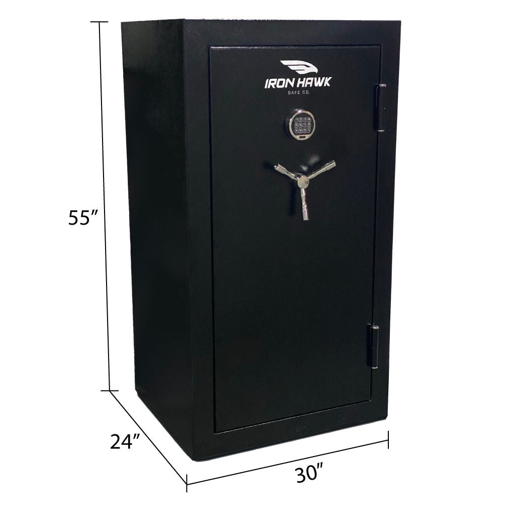 36 Gun Safe, Digital Keypad, 1400 degree fire rating, DOBA-GS36