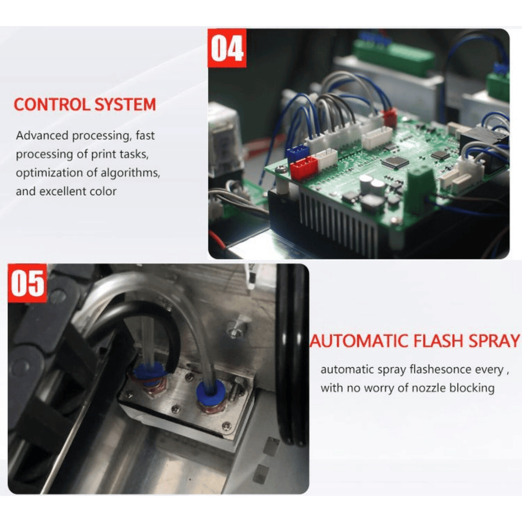 A4 UV Flatbed Printer with Infrared Height Sensor & 6-Color Ink System, DOBA-UVPA4