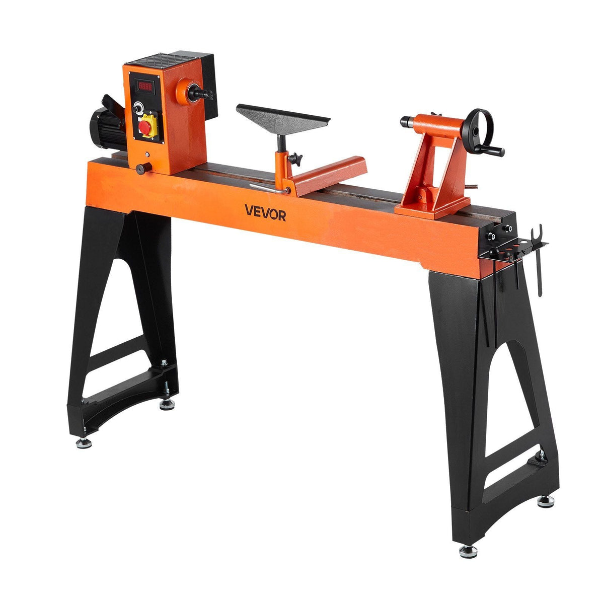 2 HP Woodworking Lathe with Variable Speed 0–3200 RPM, VEVOR, DOBA-LT1840