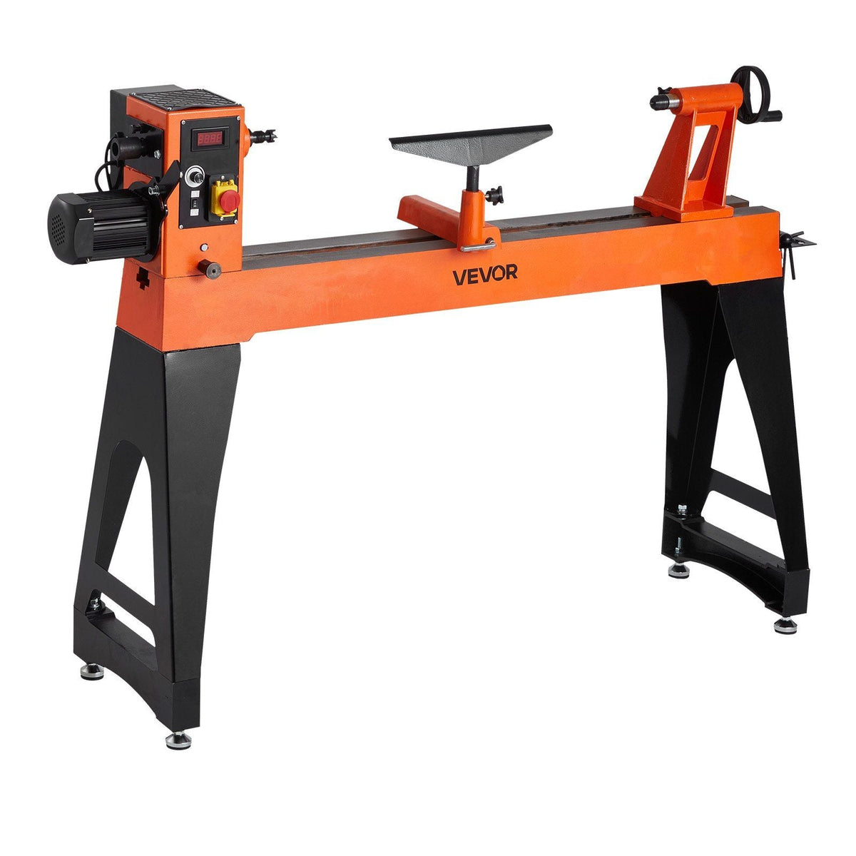 2 HP Woodworking Lathe with Variable Speed 0–3200 RPM, VEVOR, DOBA-LT1840