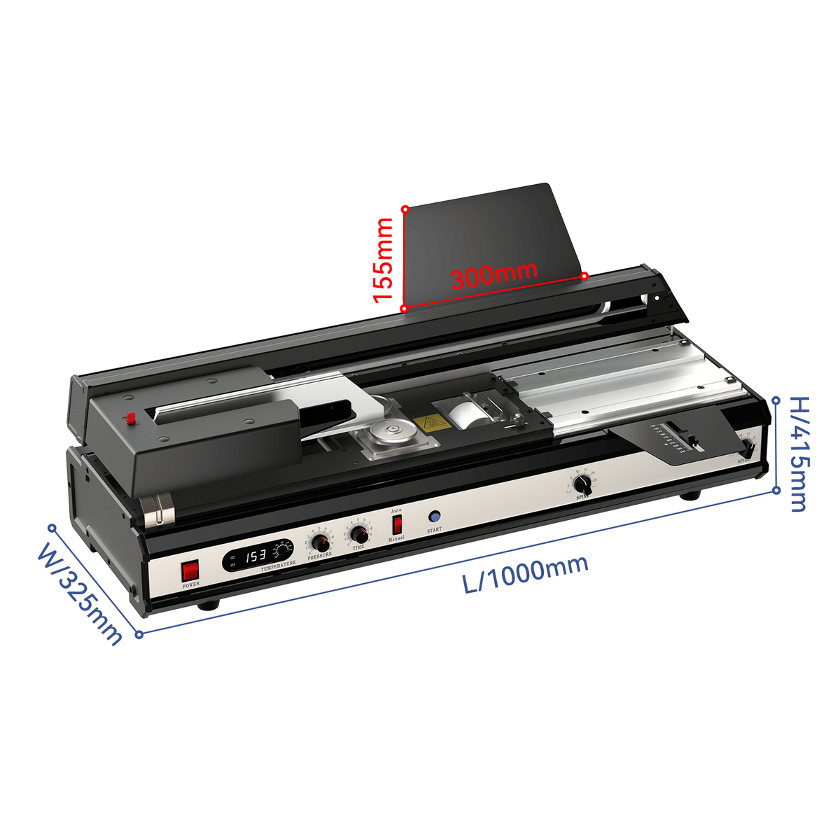 A4 Size Book Binding Machine, Wireless Auto Hot Melt Glue, Max binding Thickness 40mm, DOBA-BBM40