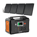 200W Portable Power Station with 60W ETFE Solar Panel, FlashFish, DOBA-PS200P