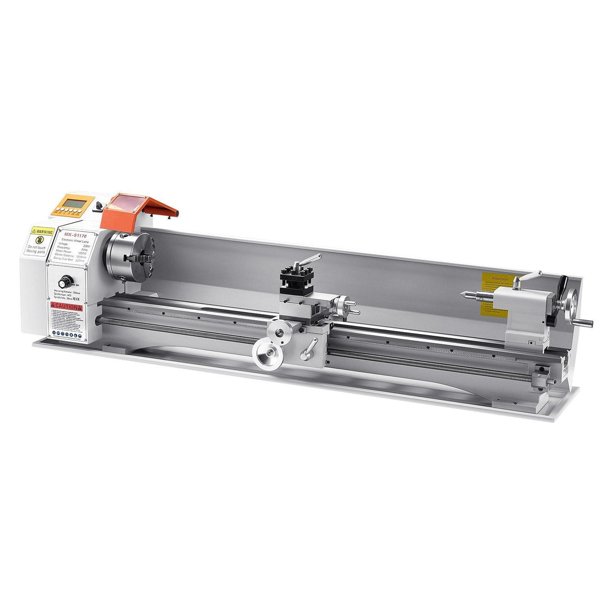 8.7" x 39" Metal Lathe Machine, Precision Bench Lathe, Variable Speed Power Control, Heavy-Duty Metalworking Tool, DOBA-ML8739