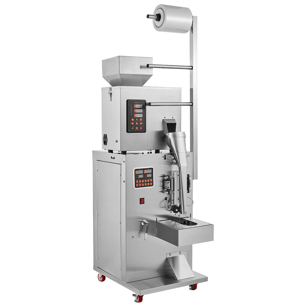 Automatic Particle Packaging Machine, 1–100 g (0.002–0.22 lbs) Filling Range, Multi-Function Pouch Powder Weighing & Packing System for Tea, Seeds, Grains & Flour, DOBA-PM100