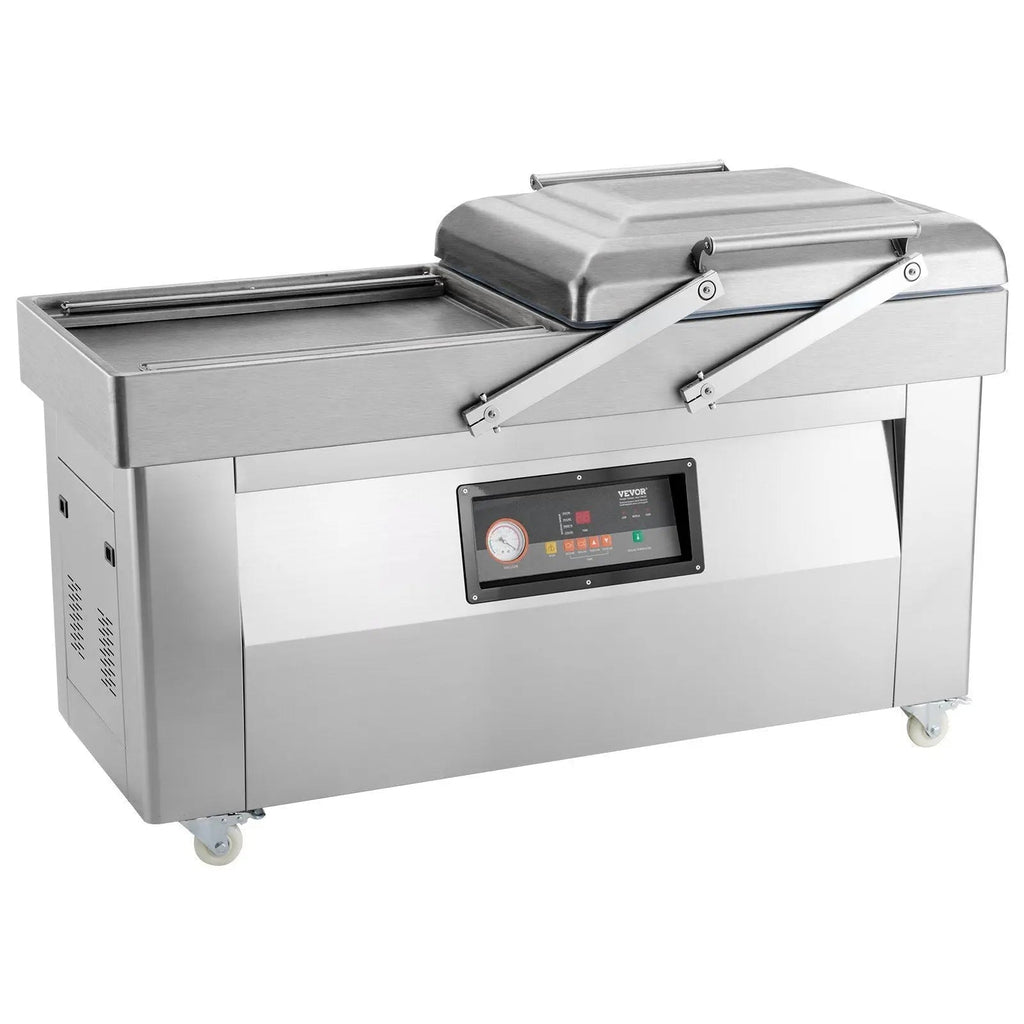 23.62" Sealing Length Chamber Vacuum Sealer, 1200W, Ideal for Wet Foods & Meats, Compact Design for Home & Commercial Use, DOBA-VS23