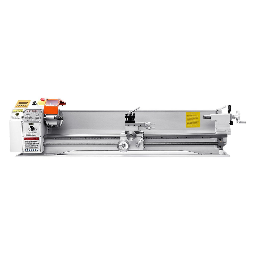 8.7" x 39" Metal Lathe Machine, Precision Bench Lathe, Variable Speed Power Control, Heavy-Duty Metalworking Tool, DOBA-ML8739