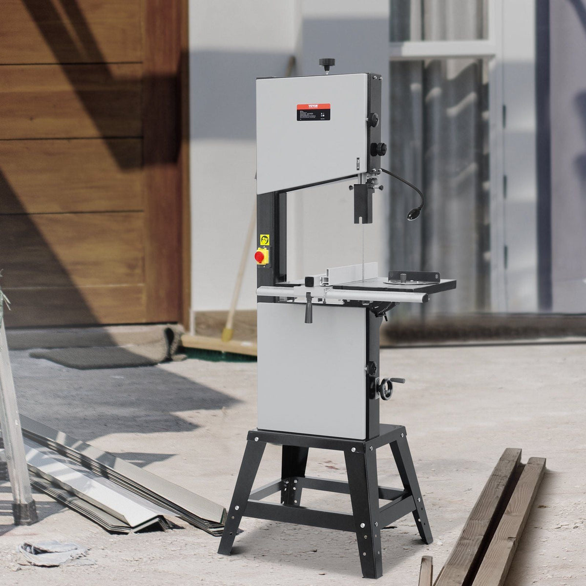 13.39" Woodworking Bandsaw, 1100W (1.5 HP) Benchtop Saw, 440–846 RPM Variable Speed, Precision Cutting for Woodworking, DOBA-BS1339
