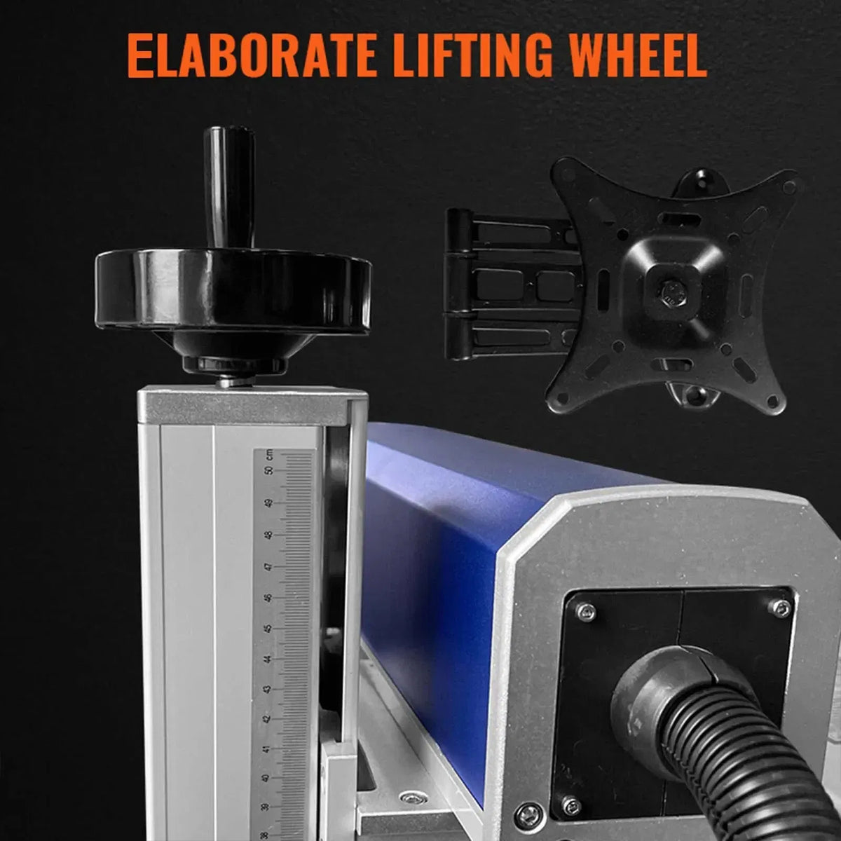 100W Fiber Laser Marking Machine 150 x 150mm JPT Source, Metal Engraver, DOBA-FL100