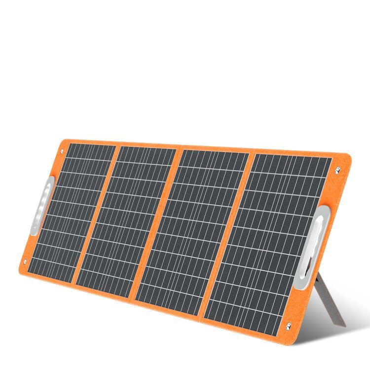 100W Portable Solar Panel 18V Foldable Charger with USB & Type-C, FlashFish, DOBA-SP100