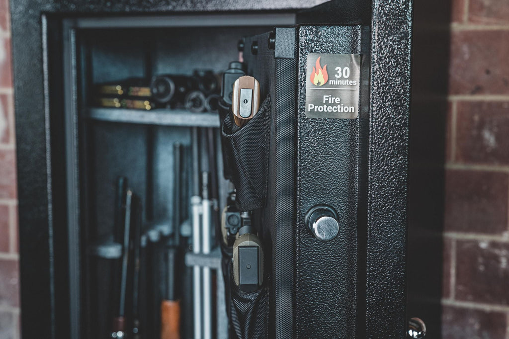 24 Gun Safe, Digital Keypad, 1400 degree fire rating, DOBA-GS24