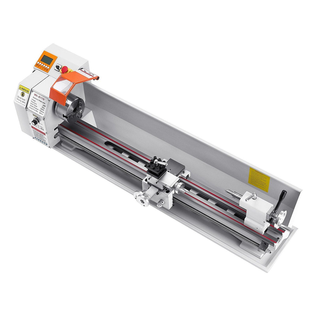 8.7" x 39" Metal Lathe Machine, Precision Bench Lathe, Variable Speed Power Control, Heavy-Duty Metalworking Tool, DOBA-ML8739