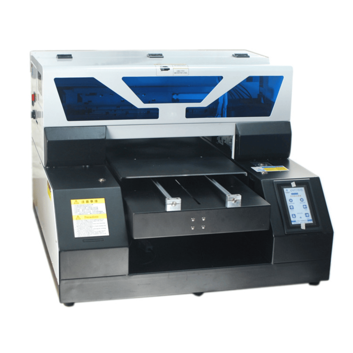 A4 UV Flatbed Printer with Infrared Height Sensor & 6-Color Ink System, DOBA-UVPA4