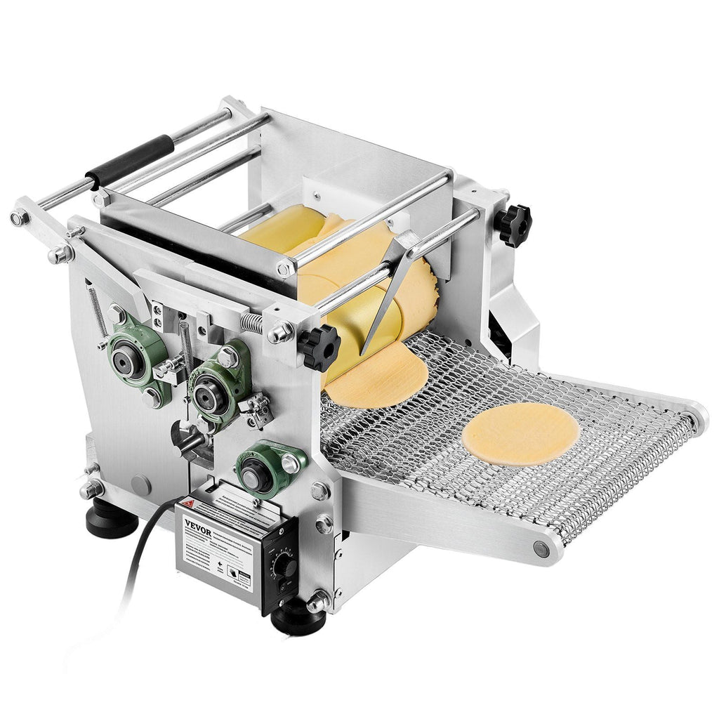 Electric Tortilla Maker, Automatic Corn Tortilla Machine, 5.5" Diameter Cooking Plates, DOBA-TM55