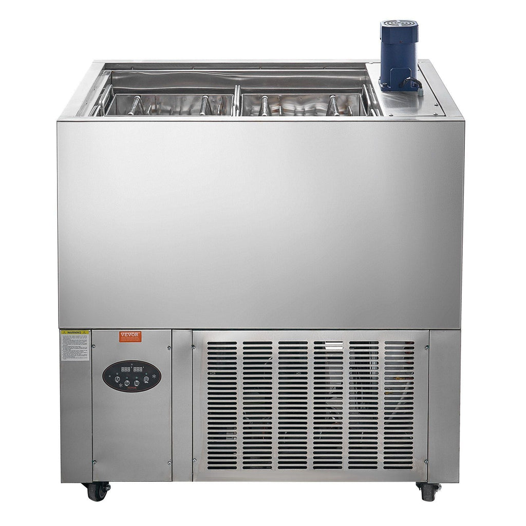 120 PCS Commercial Popsicle Machine, 4-Mold Ice Pops Making Set, Heavy-Duty Stainless Steel Freezing Unit, DOBA-PM120