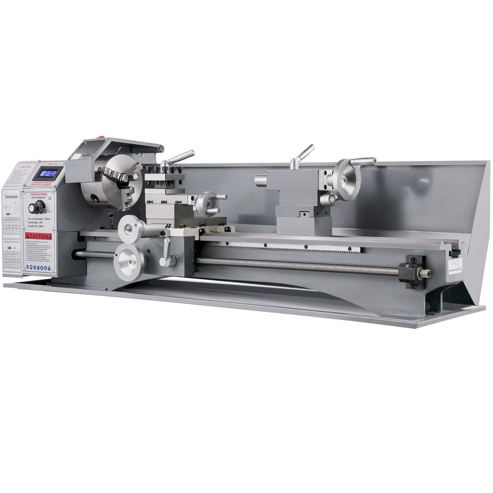 Mini Metal Lathe 8.7" x 29.5" 1100W Variable Speed 110V with Metal Gears, DOBA-ML8729