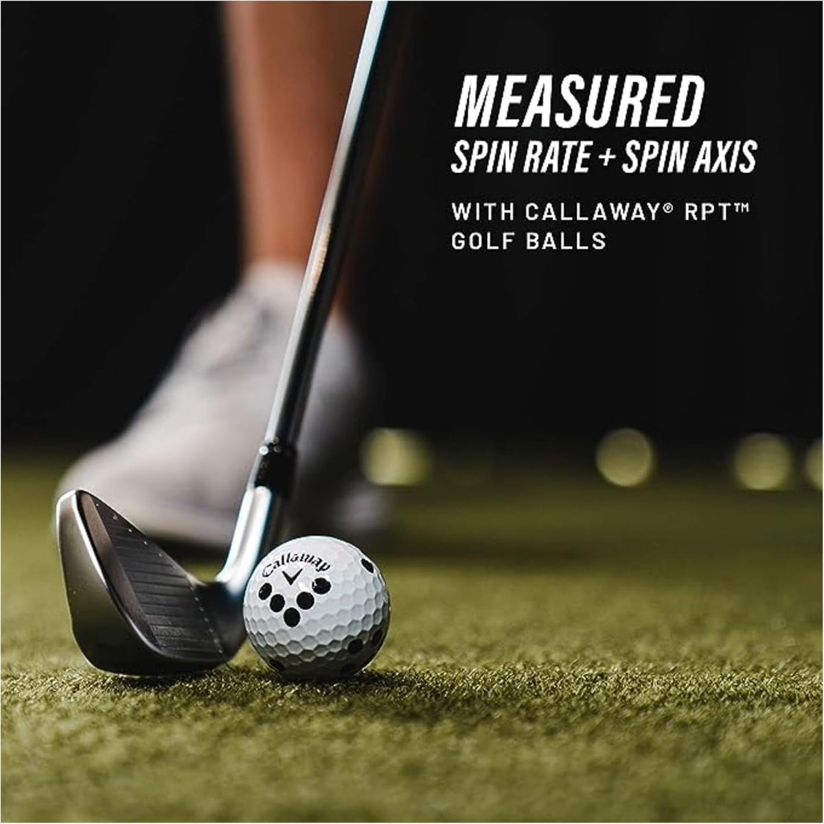 Golf Launch Monitor, Simulators for Home & Training, Mobile Launch Monitor for Golf Swing Analysis, Measures Spin Rate & Axis, Tracker & Swing Analyzer, Indoor Outdoor Use