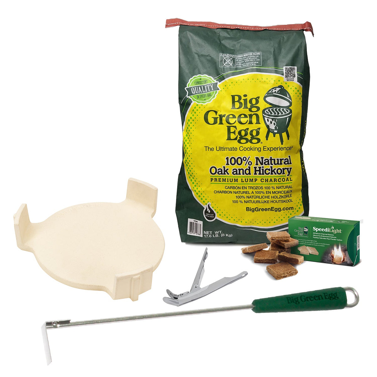 Large Big Green Egg + 72in Modern Farmhouse Table Package