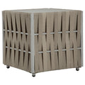 Scorpio Square End Table, Gray