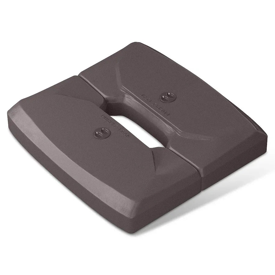 PURPLE LEAF OPEN BOX Cantilever Umbrella Weighted Base ZY02XGTBS-90