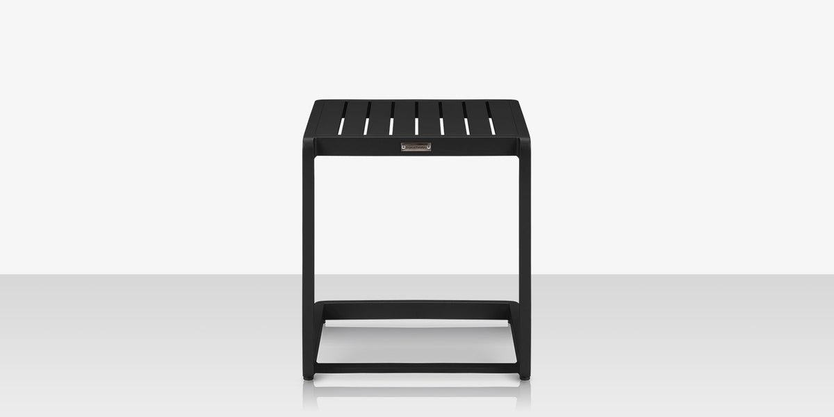 Fusion End Table (Square) - Tex Black