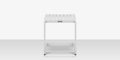 Fusion End Table (Square) - Tex White