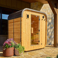Lennon Outdoor Cube Sauna – 2-4 Person