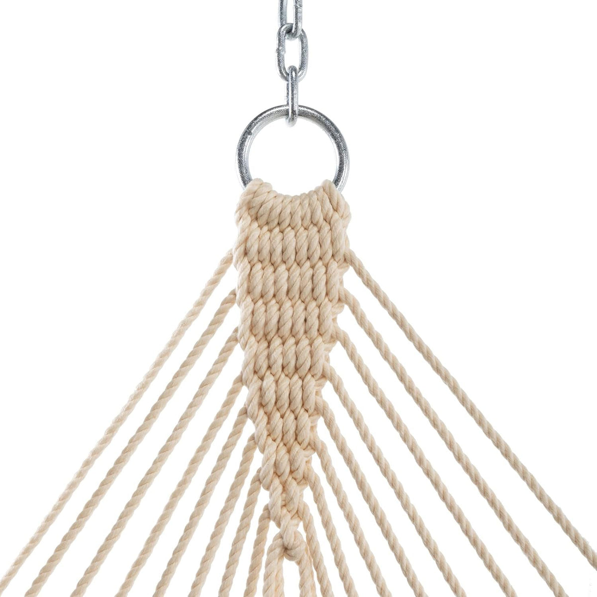 Hatteras Hammocks Large Sunbrella Tufted Hammock with Detachable Pillow