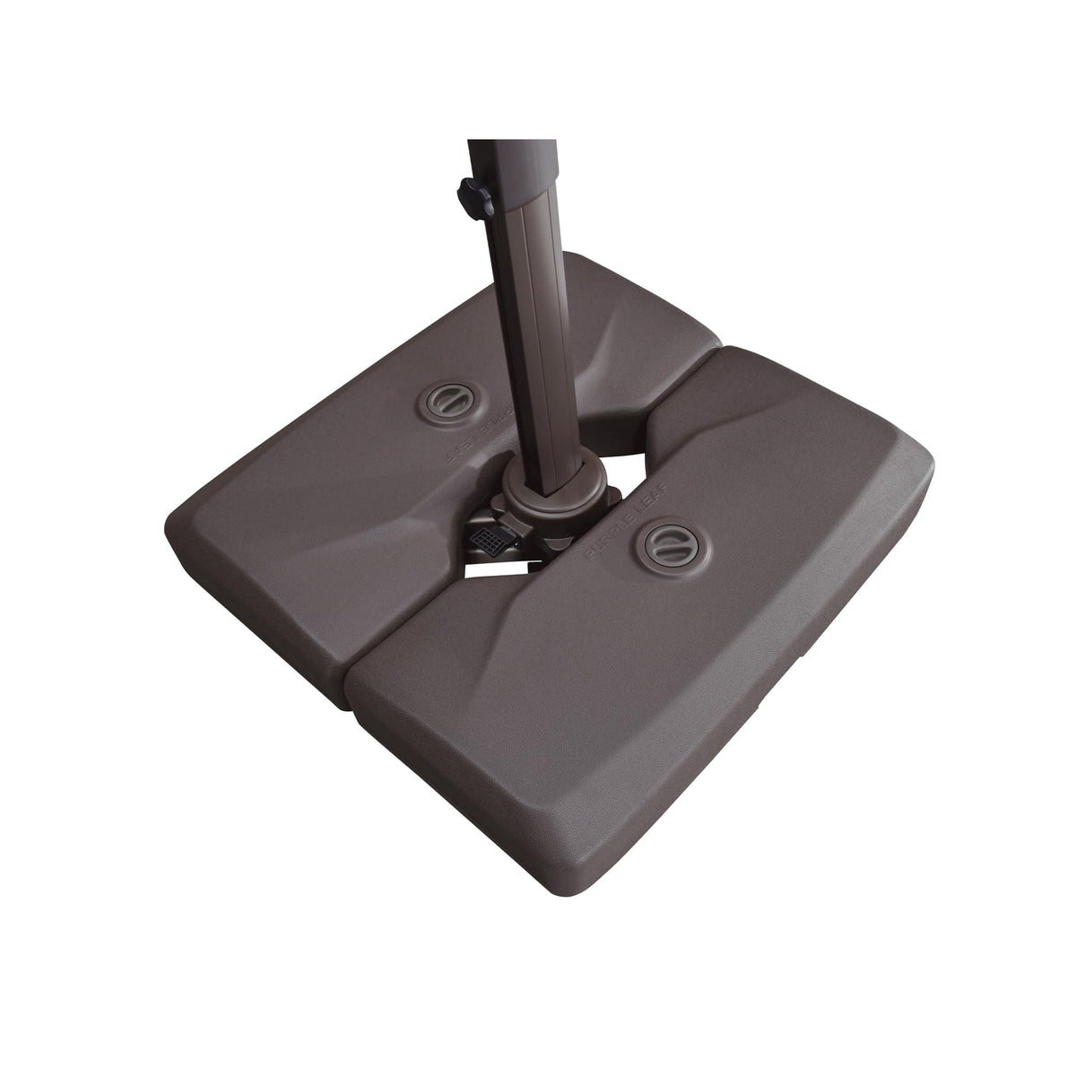 PURPLE LEAF Cantilever Umbrella Weighted Base ZY02XGTBS-90