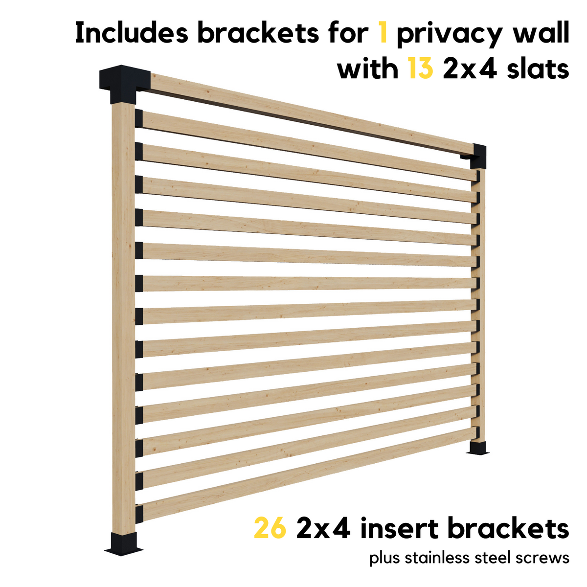 Kit for a Pergola on Back Deck