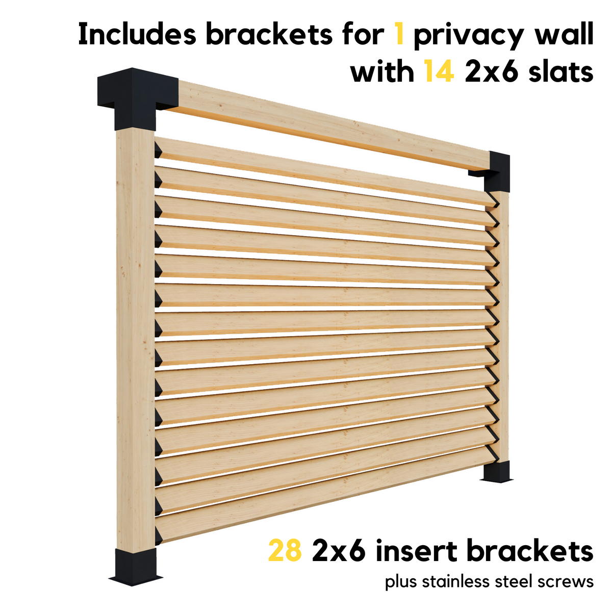 Kit to Build a Pergola With Roof