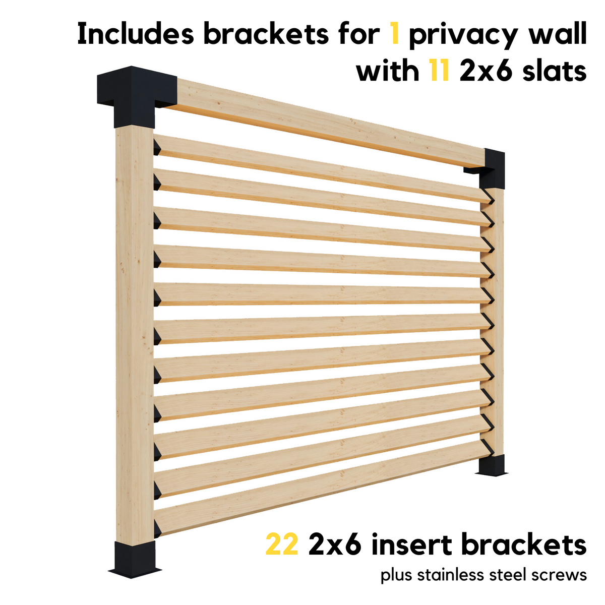 Outdoor Pergola / Canopy Combo Kit