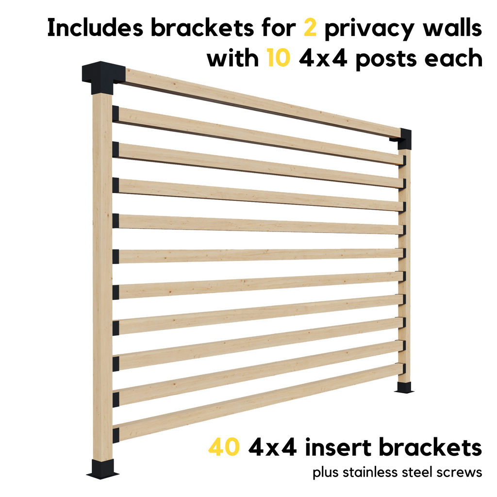Back Patio Pergola Kit