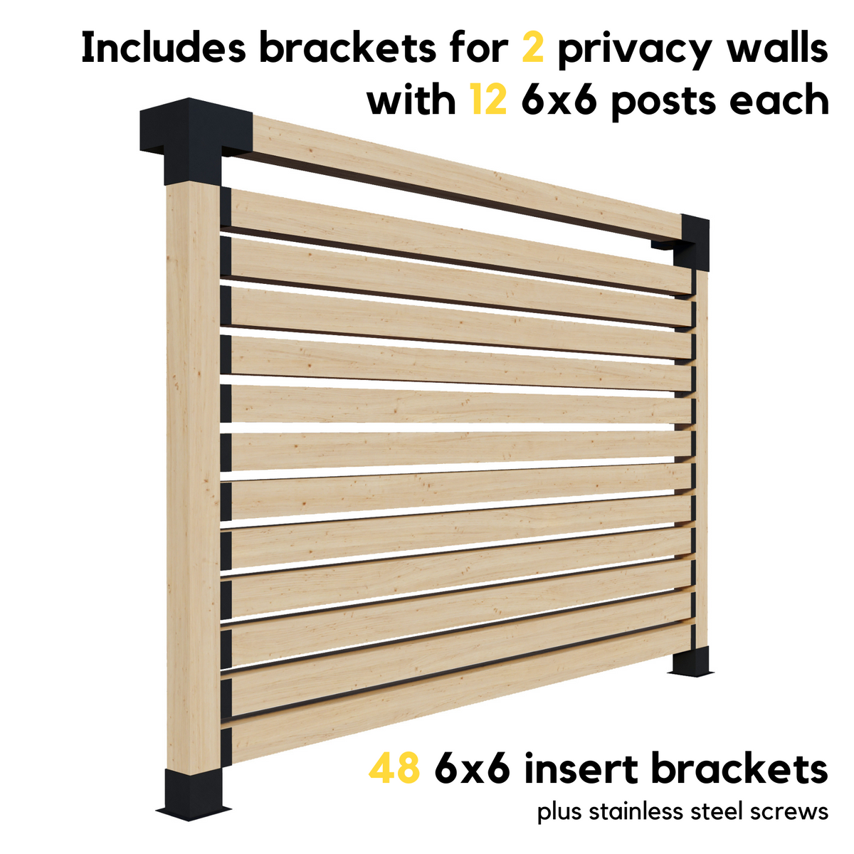 Backyard Patio Pergola Kit