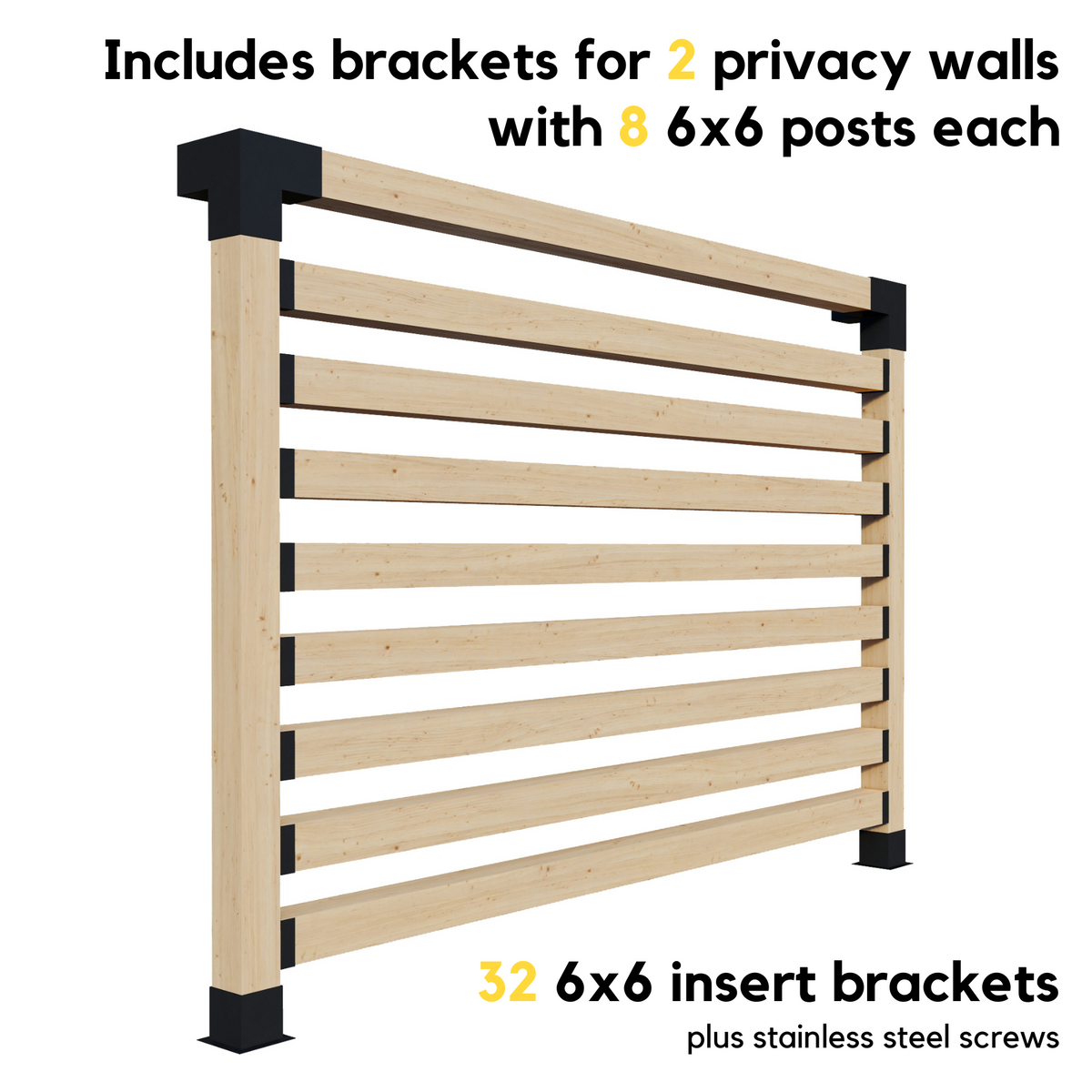 Contemporary Pergola Kit