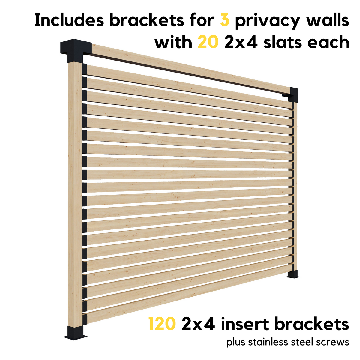 DIY Patio Pergola Kit