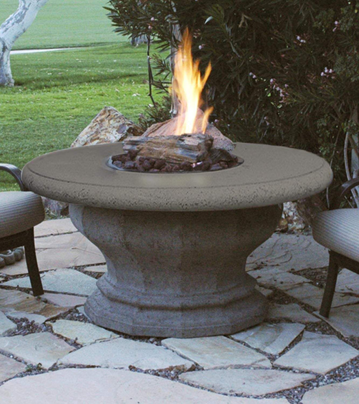 American Fyre Designs Smoke Inverted Firetable with Propane